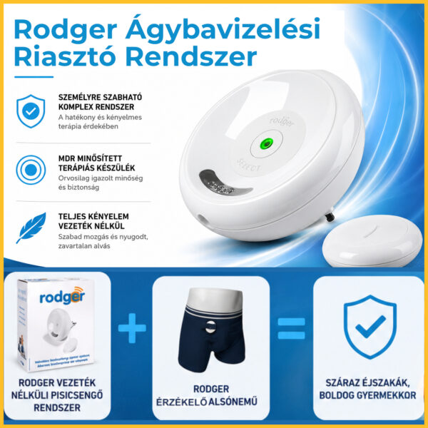 Rodger Ágybavizelési riasztó rendszer