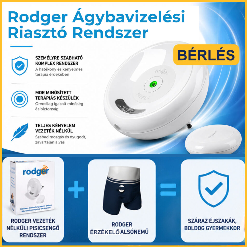 Rodger Ágybavizelési riasztó rendszer bérlés