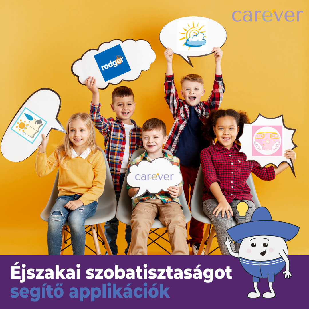 Éjszakai szobatisztaságot segítő applikációk