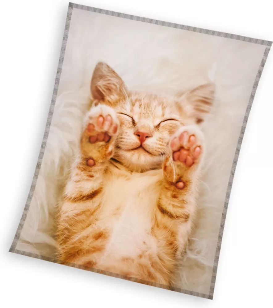 Cicás Fluffydream coral fleece polár takaró 130x170cm