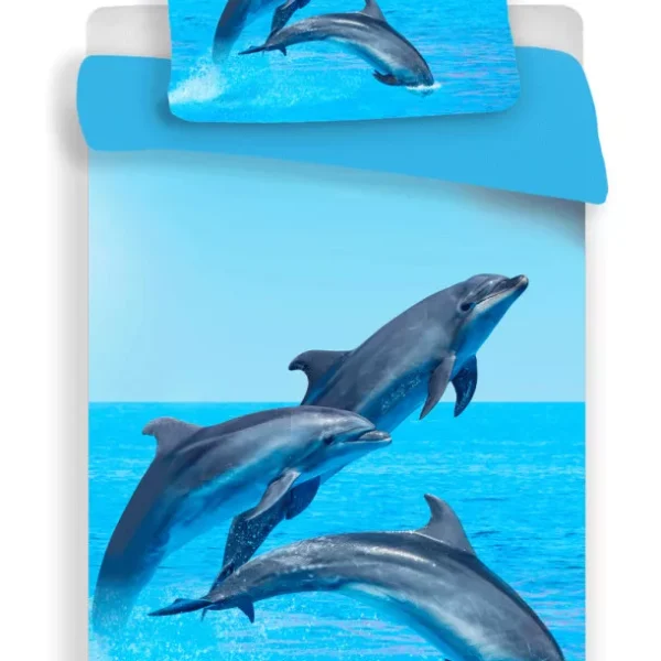 Delfin Trio microfibre ágyneműhuzat 140×200cm, 70x90