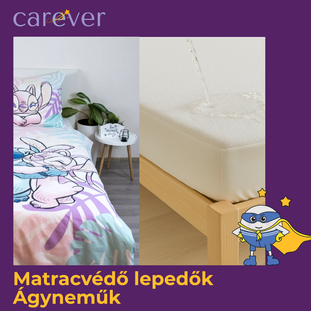 Matracvédő lepedők, ágyneműk