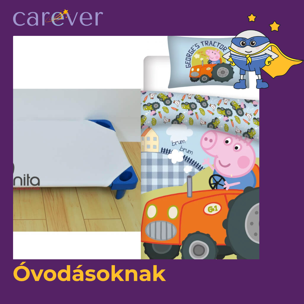 Óvodásoknak ágyneműk, derékaljak, matracvédő huzatok