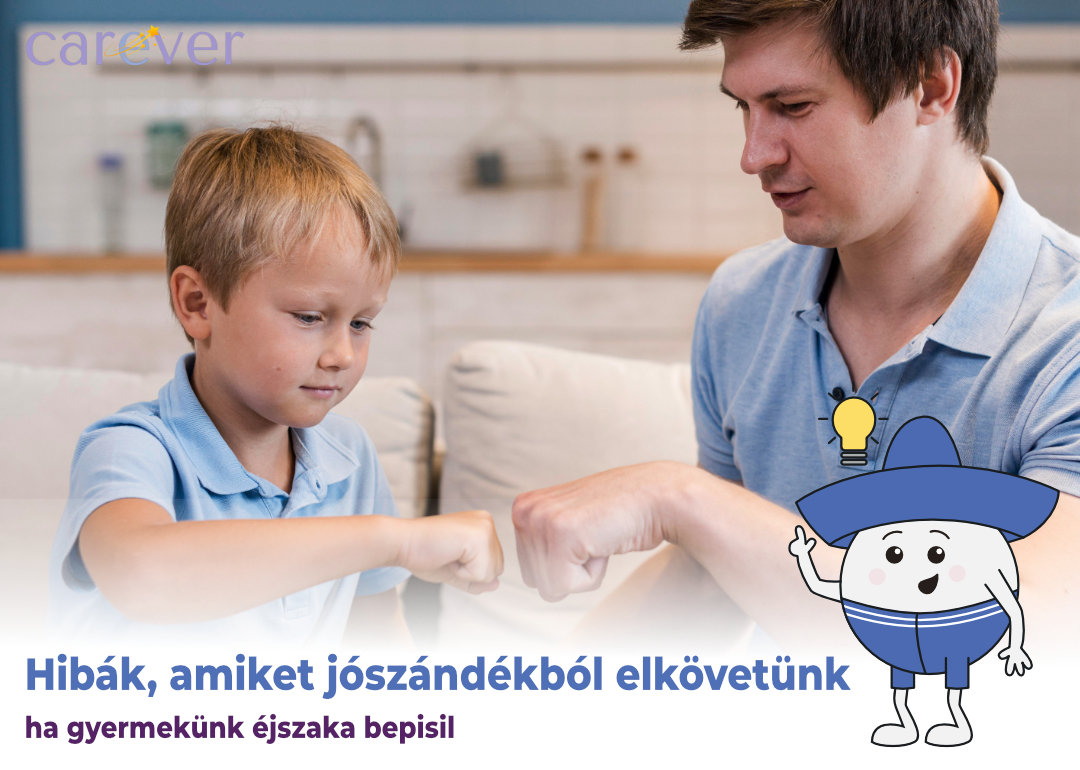 Hibák, amiket jószándékból elkövetünk ha gyermekünk éjszaka bepisil