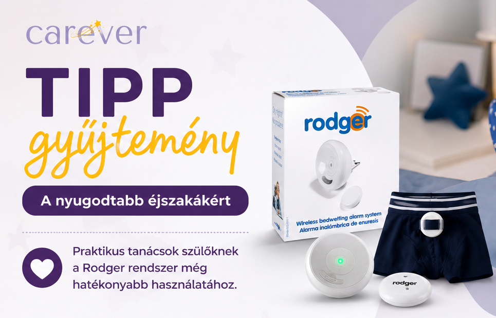 Rodger pisicsengő ágybavizelési terápiás rendszer