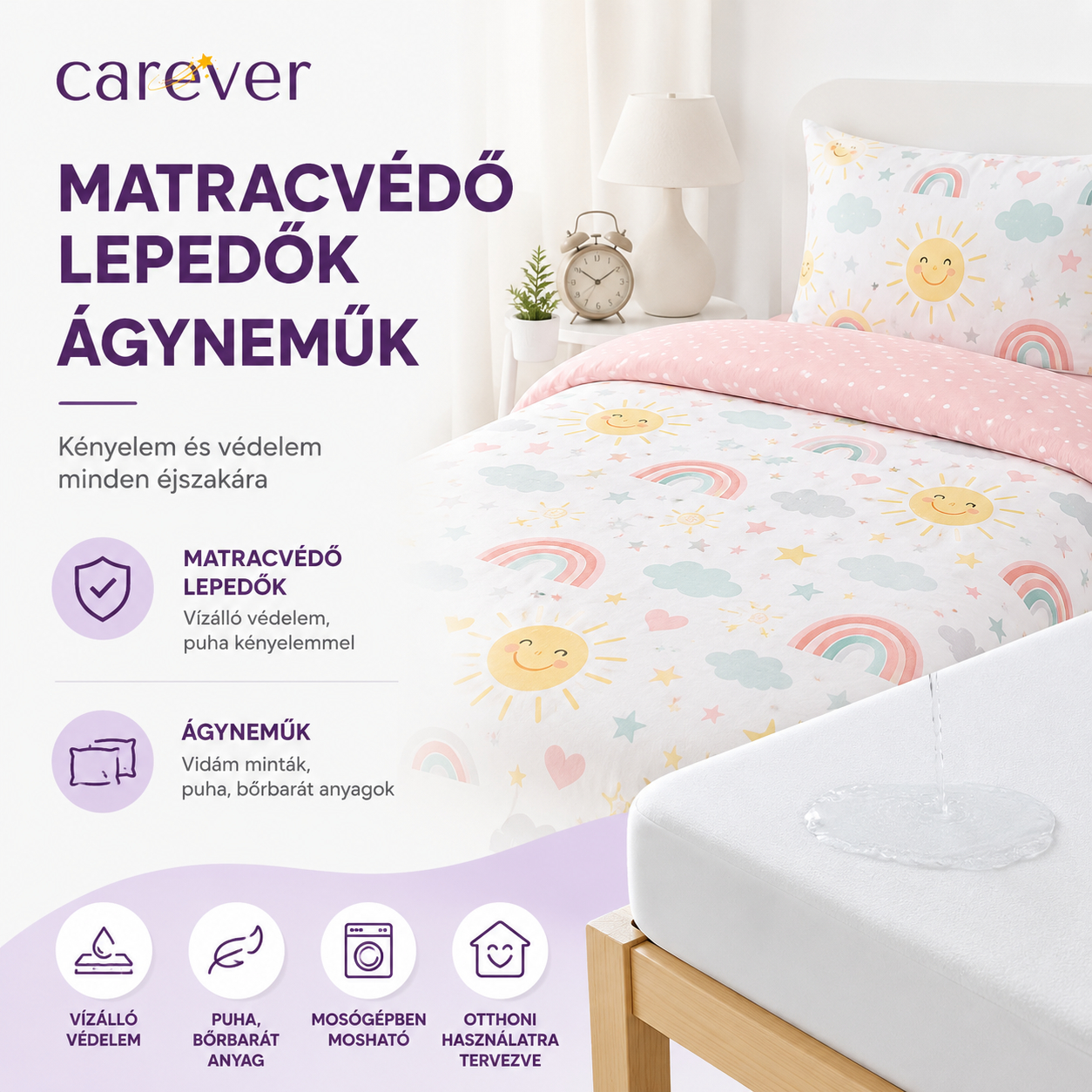 matracvedo lepedok es agynemuk otthonra