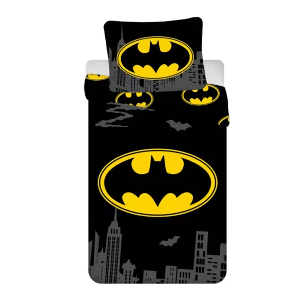 Batman The Emblem ágyneműhuzat 140×200cm, 70x90 cm