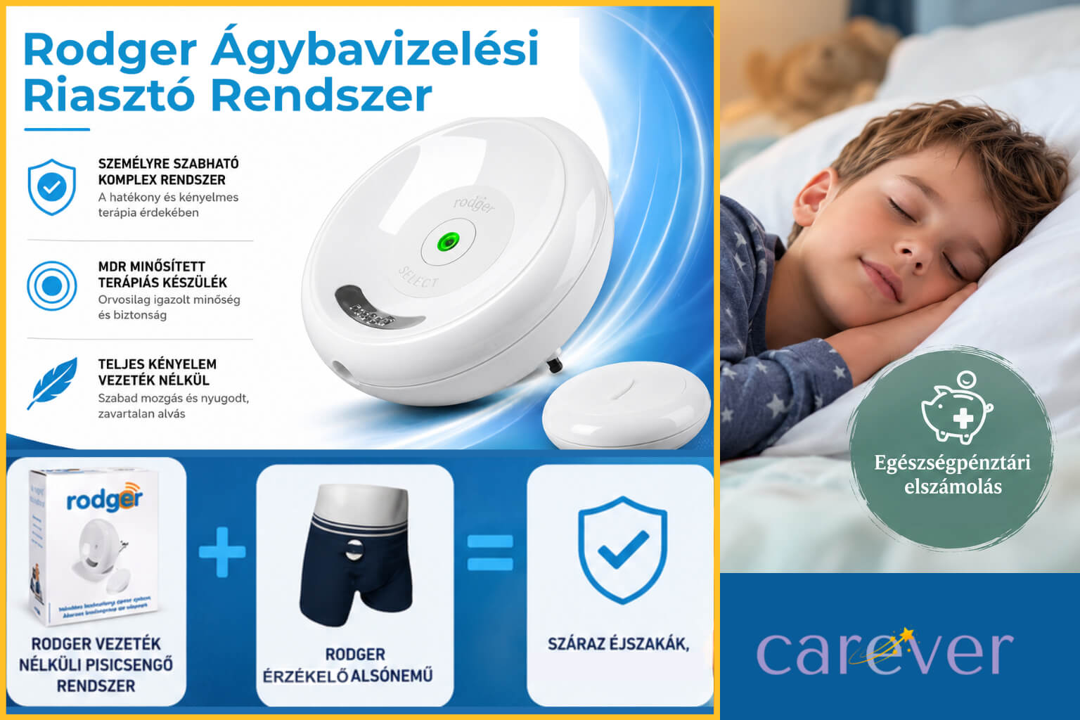 Jó hír a családoknak: a Rodger pisicsengő egészségpénztári számlára is elszámolható lehet